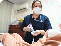 24時間体制の介護・看護